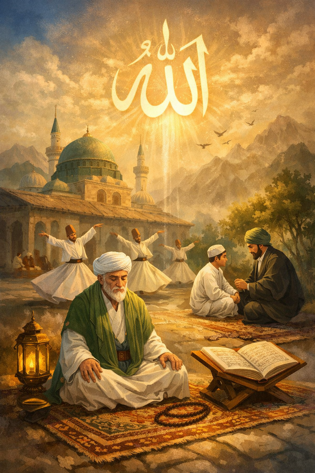 Mengenal Tasawuf dan Tarekat Syatariyah: Jalan Penyucian Hati Menuju Kedekatan dengan Allah